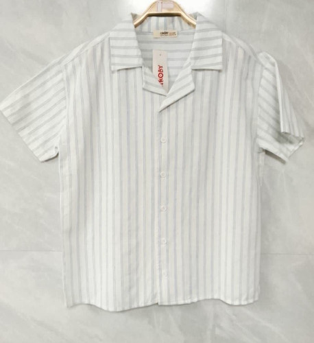 پیراهن آستین کوتاه یقه باز پسرانه چیکوبی (۱۰-۱۱ سال)