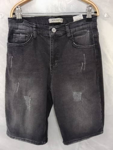 شلوارک جین پسرانه jack lions ذغالی ترک (۱۱ تا ۱۲ سال)